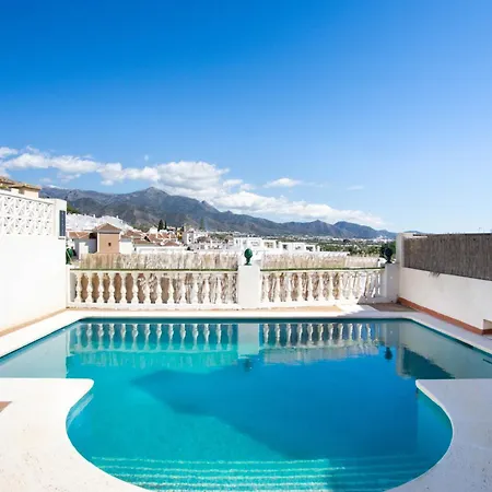Private For 6 With Seaview, Pool & Big Sun Terrace Nerja