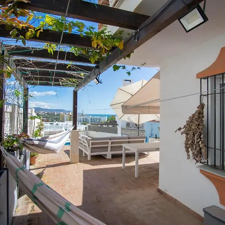 Private Beach Villa For 6 With Seaview, Pool & Big Sun Terrace נרחה